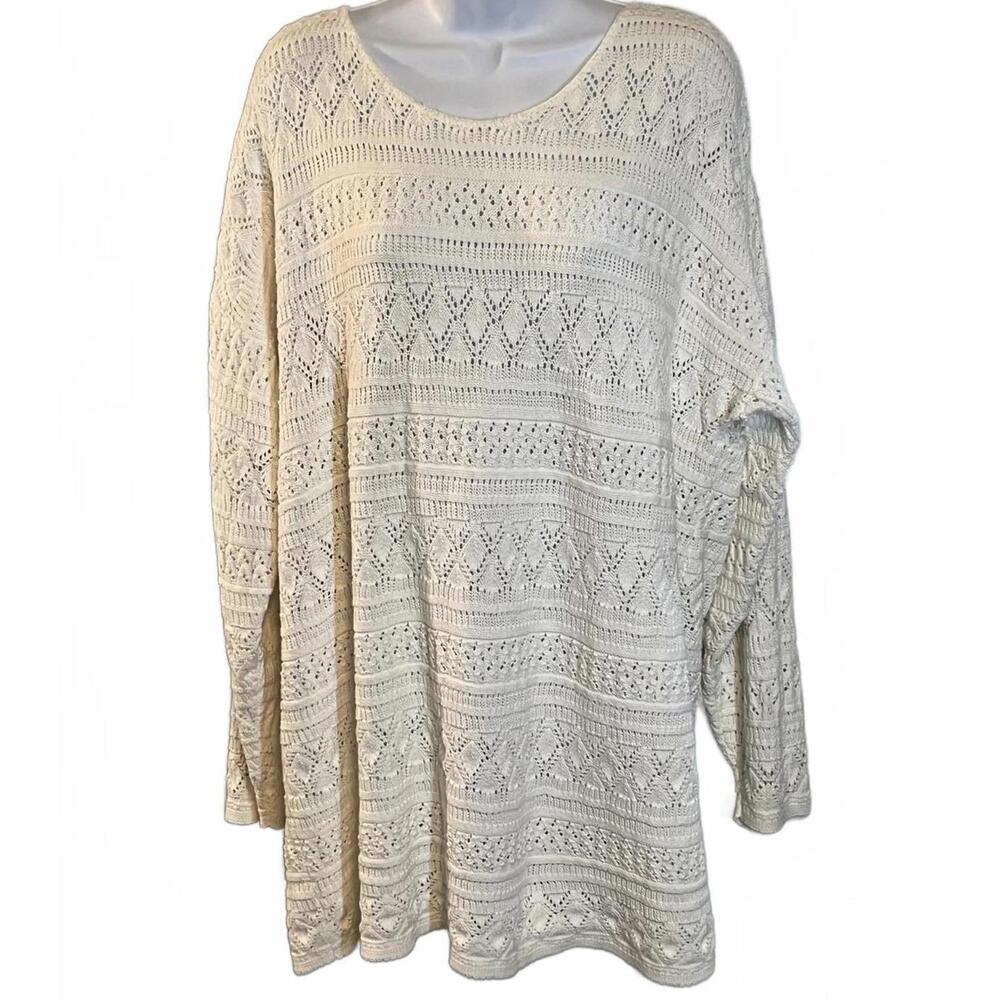 Cottagecore Tapestry Brand Intricate Knit Sweater Dress.